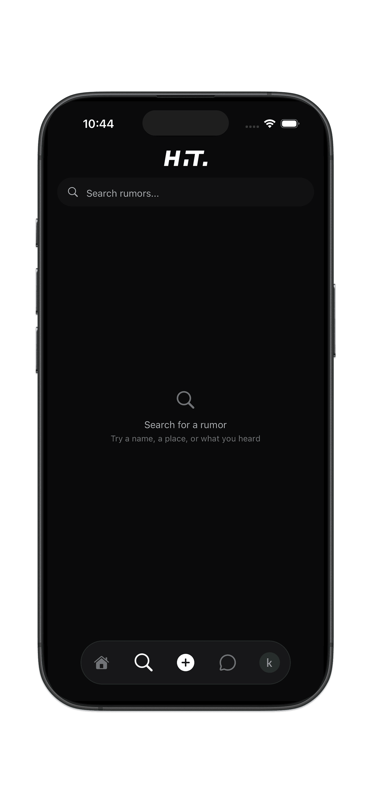 HIT app screen 3